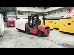 1600kg 180 KVA Diesel Generator Anti Vibration 2500×1100×1600mm Size